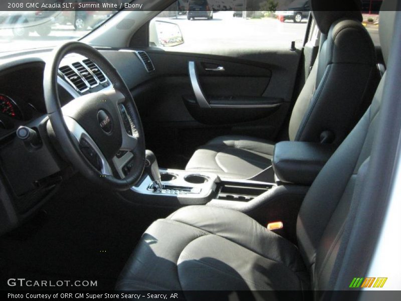 Summit White / Ebony 2008 GMC Acadia SLT