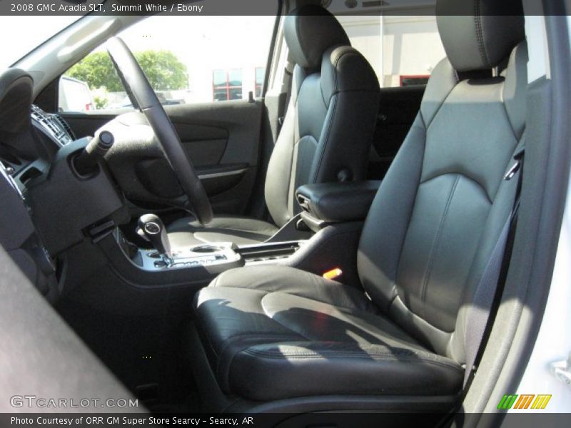 Summit White / Ebony 2008 GMC Acadia SLT