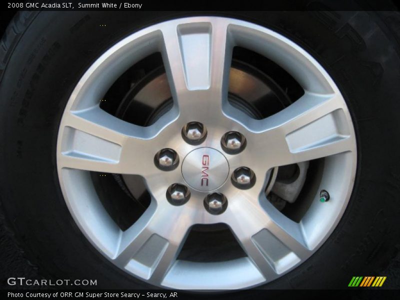 Summit White / Ebony 2008 GMC Acadia SLT