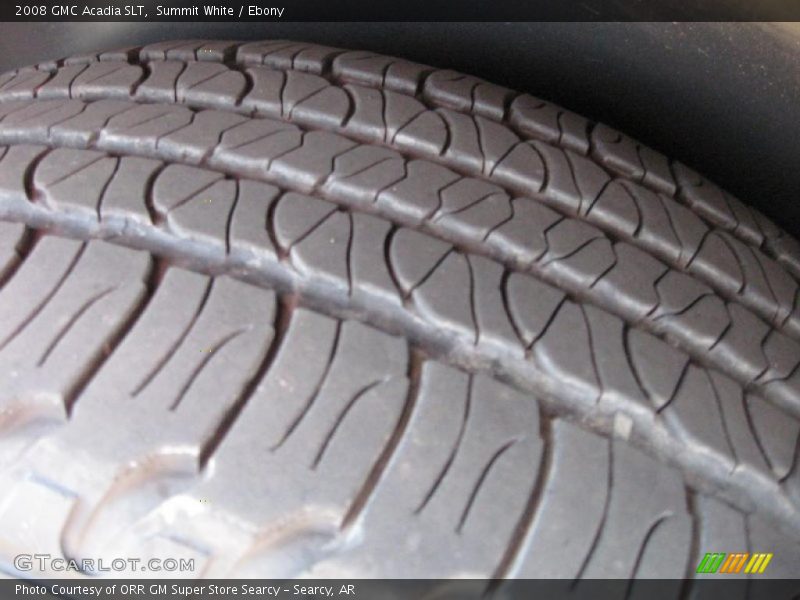 Summit White / Ebony 2008 GMC Acadia SLT