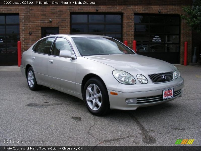 Millennium Silver Metallic / Light Charcoal 2002 Lexus GS 300