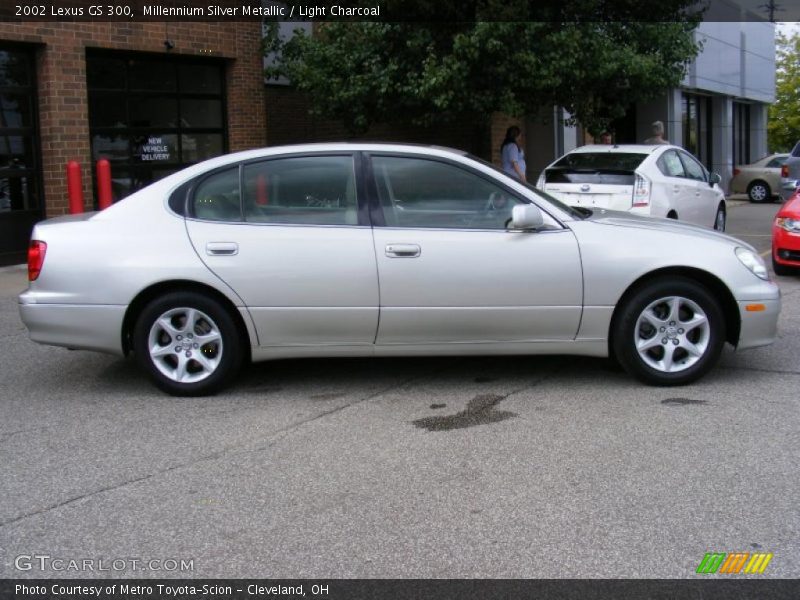 Millennium Silver Metallic / Light Charcoal 2002 Lexus GS 300