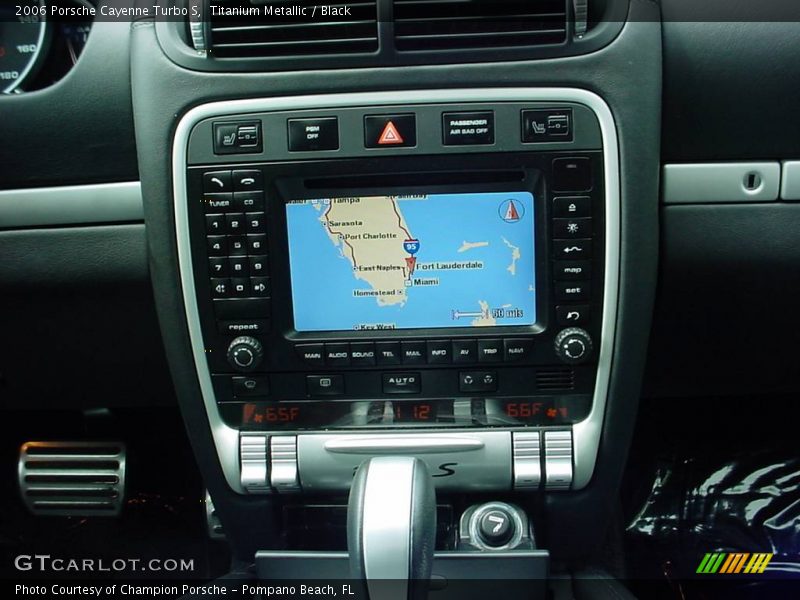 Titanium Metallic / Black 2006 Porsche Cayenne Turbo S