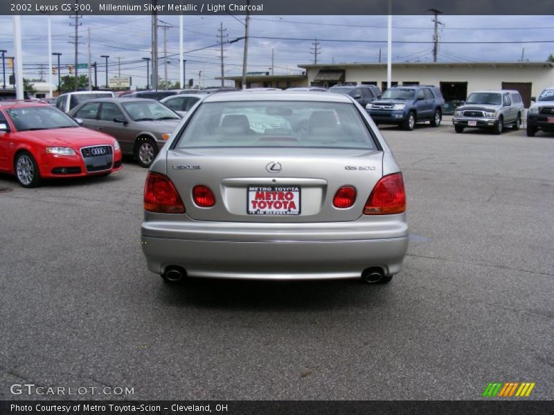 Millennium Silver Metallic / Light Charcoal 2002 Lexus GS 300