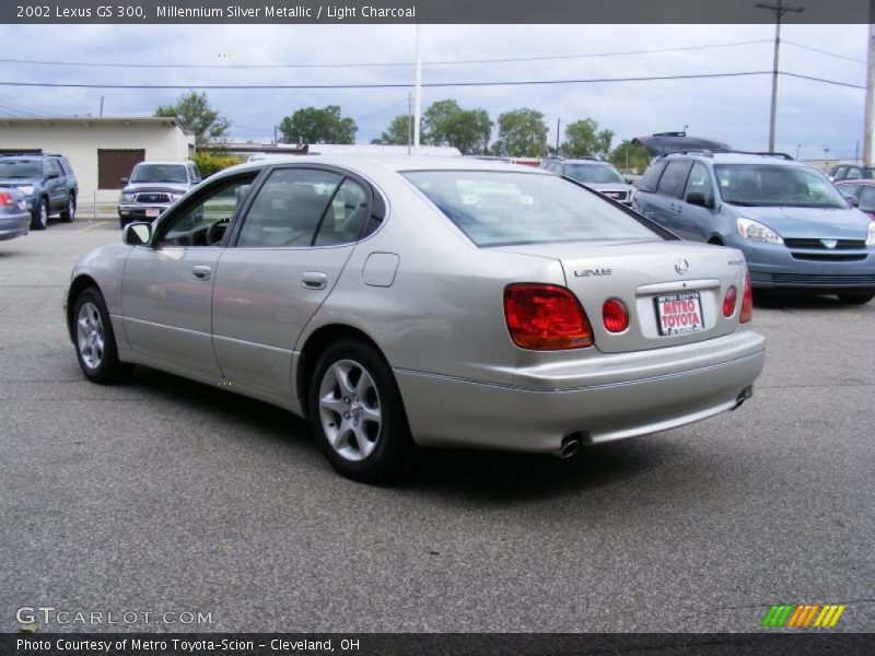 Millennium Silver Metallic / Light Charcoal 2002 Lexus GS 300