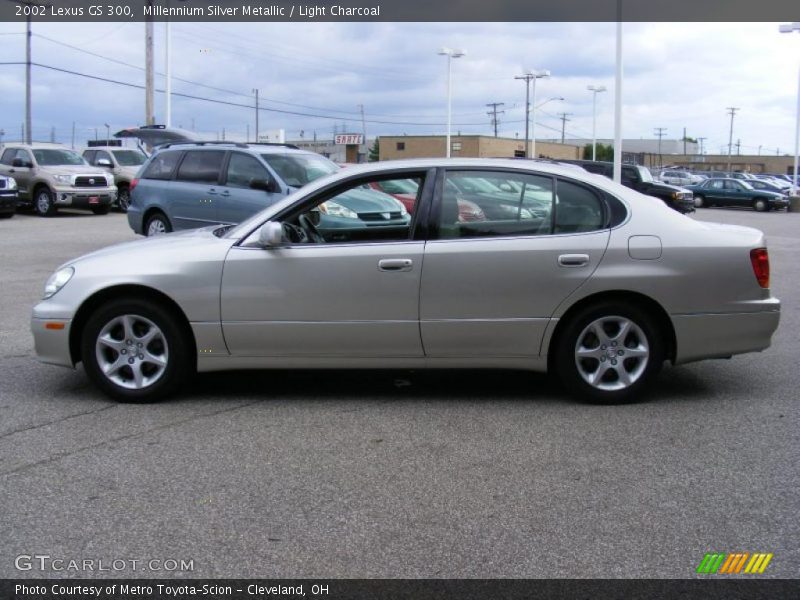 Millennium Silver Metallic / Light Charcoal 2002 Lexus GS 300
