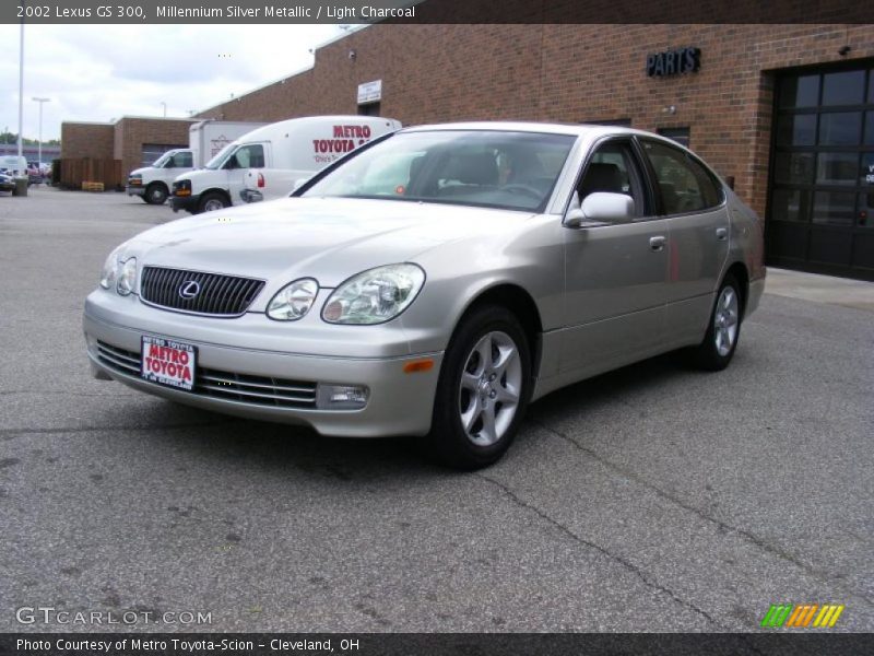 Millennium Silver Metallic / Light Charcoal 2002 Lexus GS 300