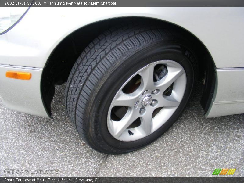 Millennium Silver Metallic / Light Charcoal 2002 Lexus GS 300