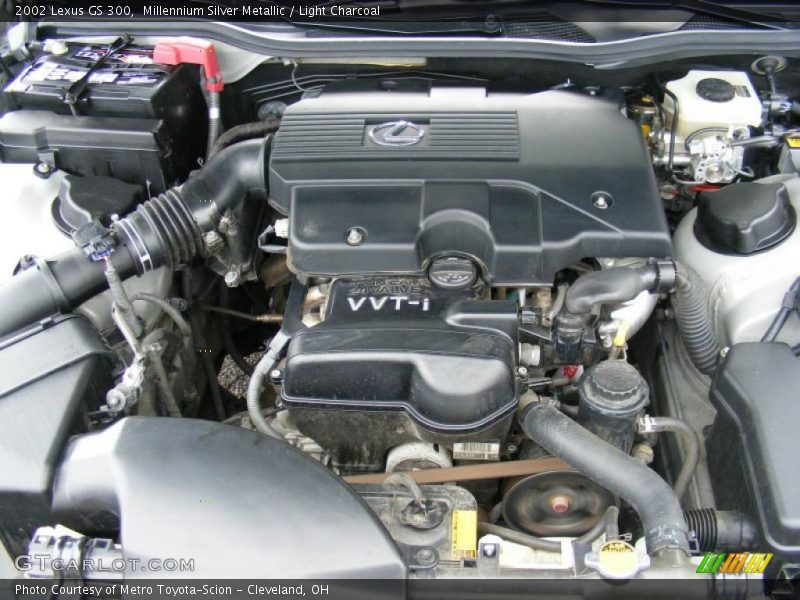 Millennium Silver Metallic / Light Charcoal 2002 Lexus GS 300