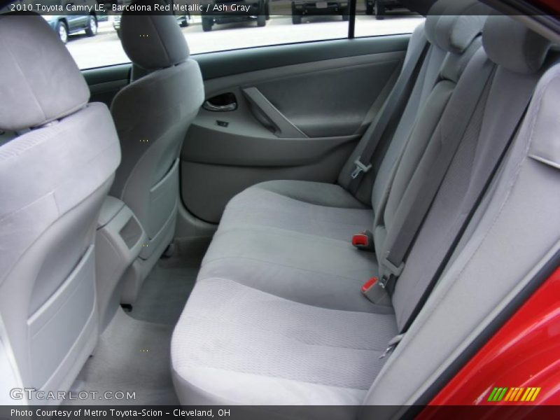 Barcelona Red Metallic / Ash Gray 2010 Toyota Camry LE