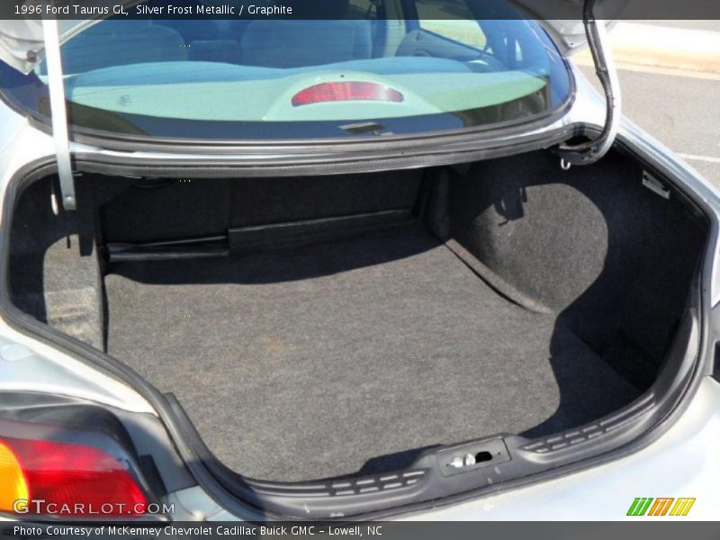 Silver Frost Metallic / Graphite 1996 Ford Taurus GL