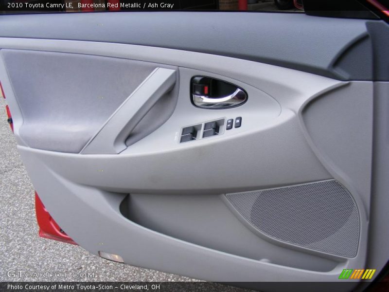 Barcelona Red Metallic / Ash Gray 2010 Toyota Camry LE