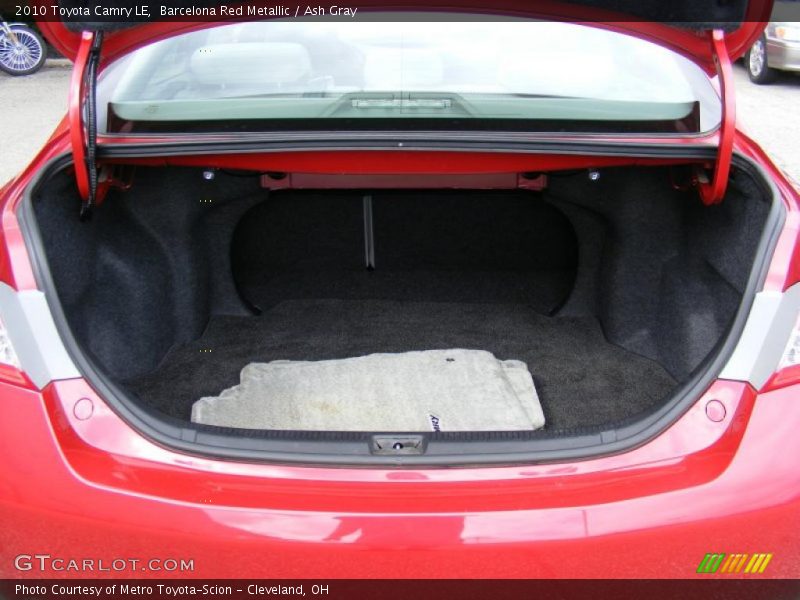 Barcelona Red Metallic / Ash Gray 2010 Toyota Camry LE