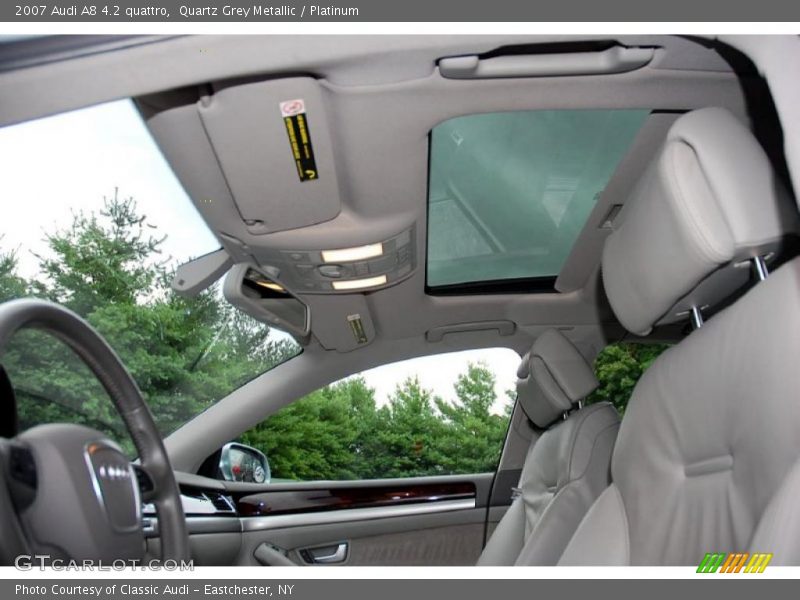 Quartz Grey Metallic / Platinum 2007 Audi A8 4.2 quattro