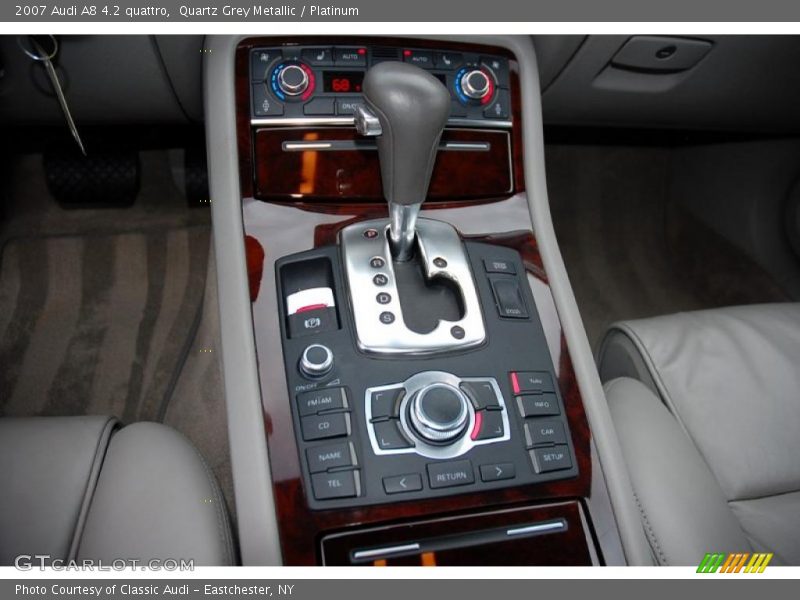 Quartz Grey Metallic / Platinum 2007 Audi A8 4.2 quattro
