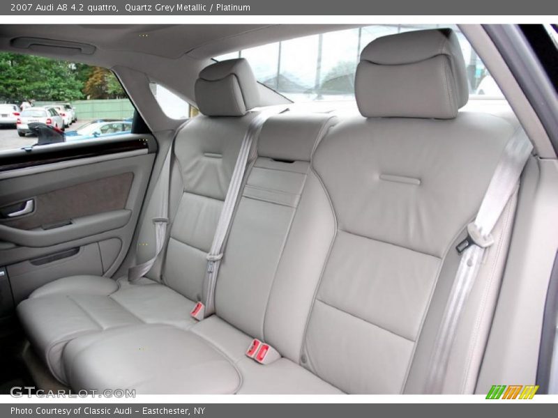 Quartz Grey Metallic / Platinum 2007 Audi A8 4.2 quattro