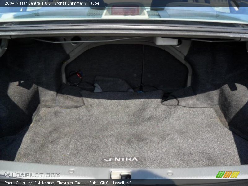 Bronze Shimmer / Taupe 2004 Nissan Sentra 1.8 S