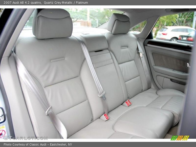 Quartz Grey Metallic / Platinum 2007 Audi A8 4.2 quattro