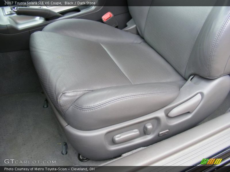 Black / Dark Stone 2007 Toyota Solara SLE V6 Coupe