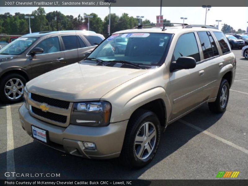 Sandstone Metallic / Ebony 2007 Chevrolet TrailBlazer LT