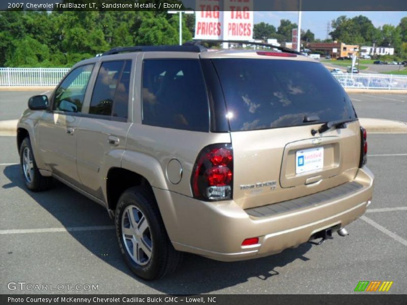 Sandstone Metallic / Ebony 2007 Chevrolet TrailBlazer LT