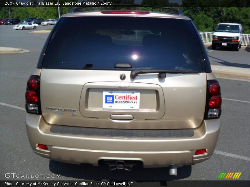 Sandstone Metallic / Ebony 2007 Chevrolet TrailBlazer LT