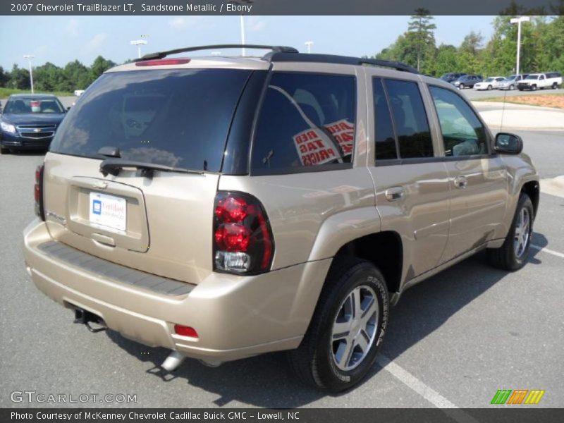 Sandstone Metallic / Ebony 2007 Chevrolet TrailBlazer LT