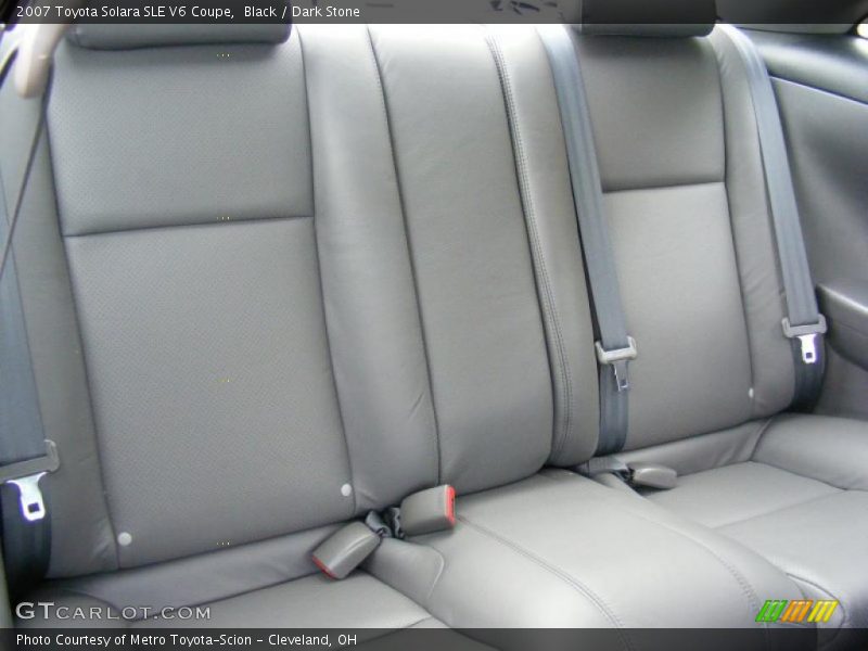 Black / Dark Stone 2007 Toyota Solara SLE V6 Coupe