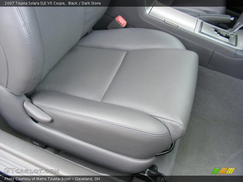Black / Dark Stone 2007 Toyota Solara SLE V6 Coupe