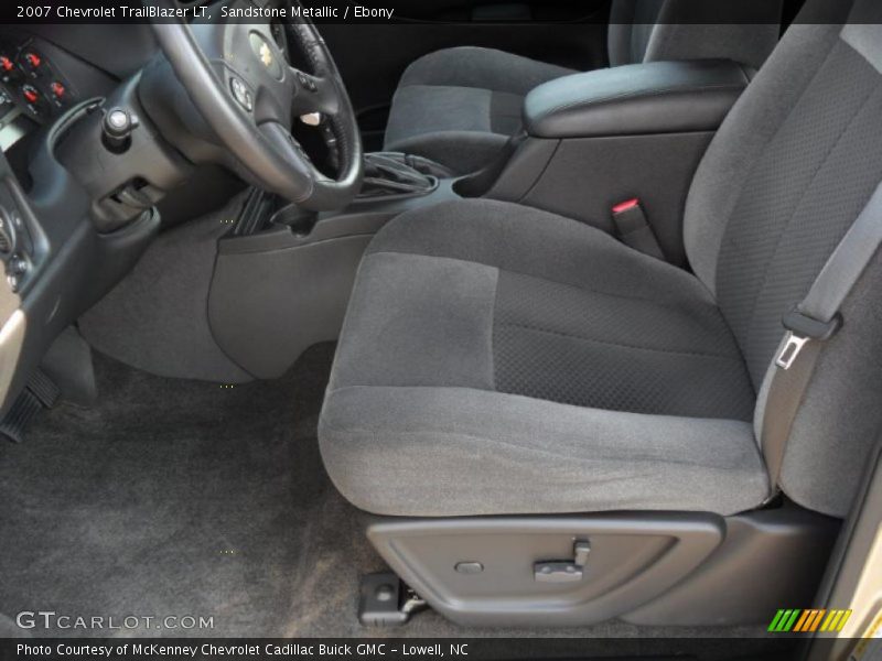 Sandstone Metallic / Ebony 2007 Chevrolet TrailBlazer LT