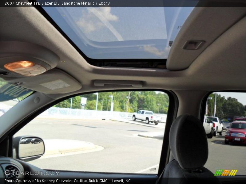 Sandstone Metallic / Ebony 2007 Chevrolet TrailBlazer LT