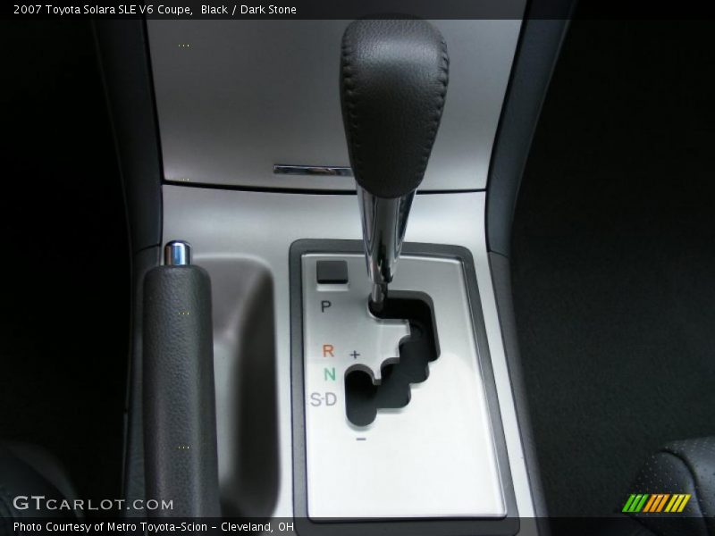 Black / Dark Stone 2007 Toyota Solara SLE V6 Coupe