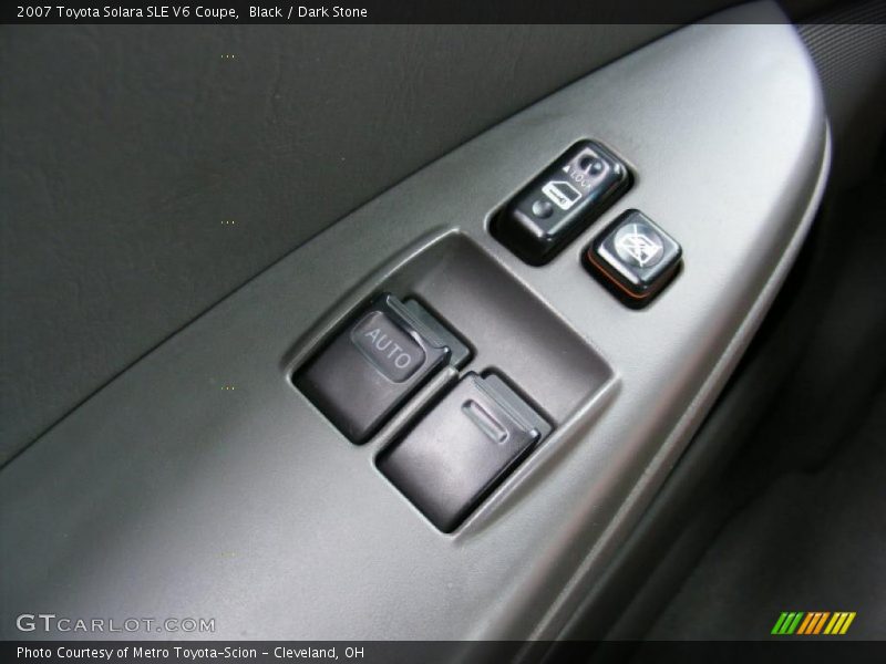 Black / Dark Stone 2007 Toyota Solara SLE V6 Coupe