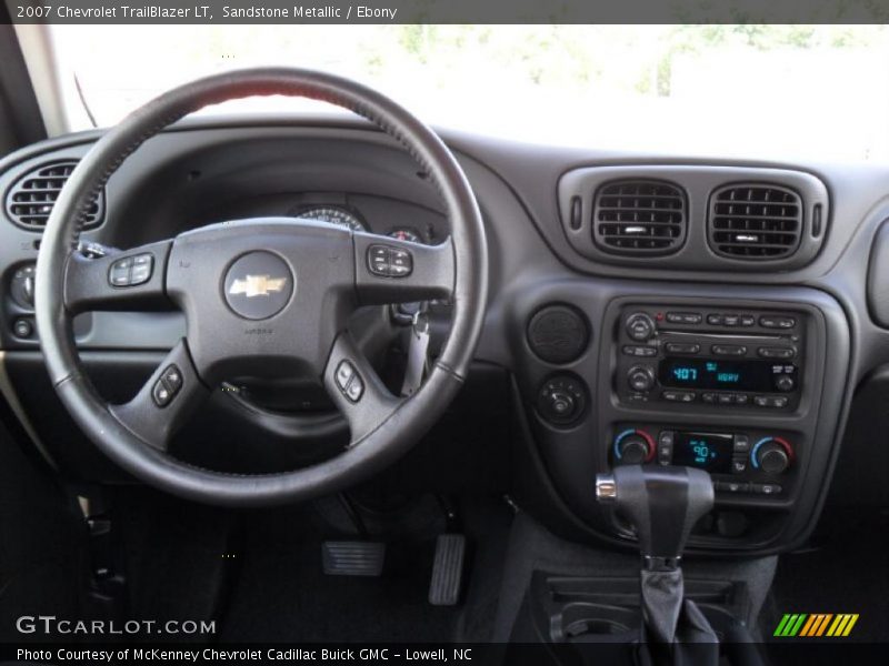 Sandstone Metallic / Ebony 2007 Chevrolet TrailBlazer LT