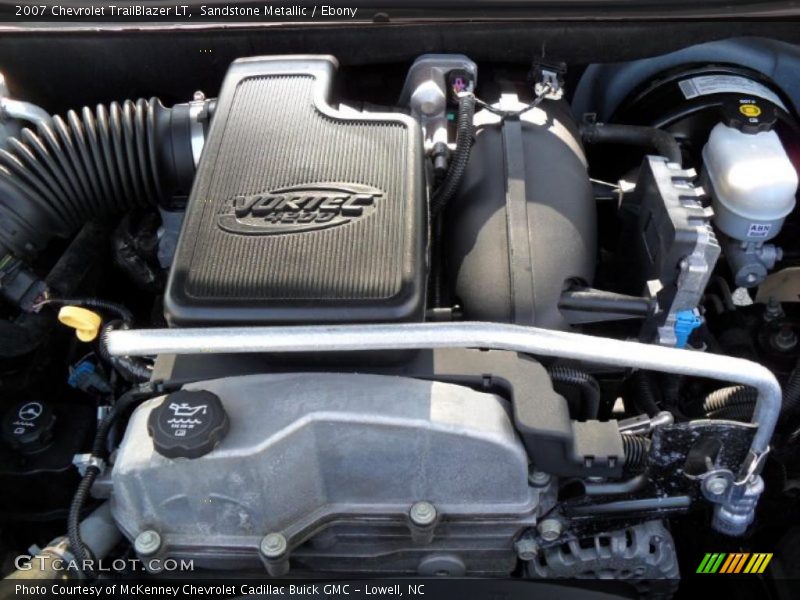 Sandstone Metallic / Ebony 2007 Chevrolet TrailBlazer LT