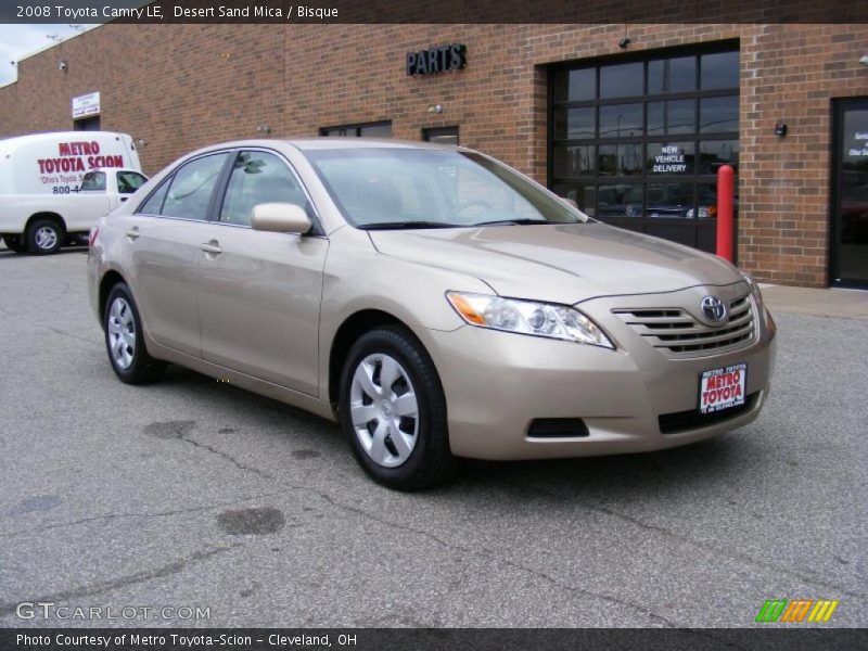 Desert Sand Mica / Bisque 2008 Toyota Camry LE