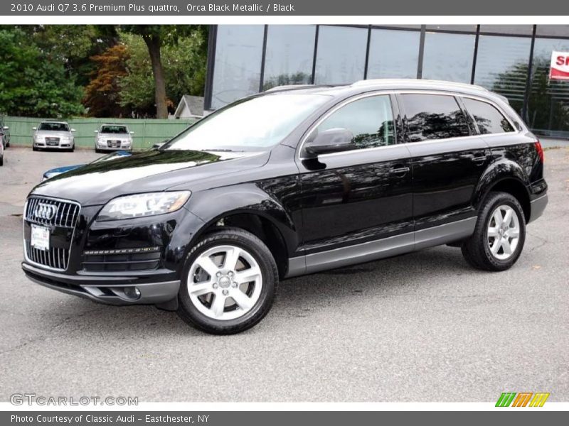 Orca Black Metallic / Black 2010 Audi Q7 3.6 Premium Plus quattro