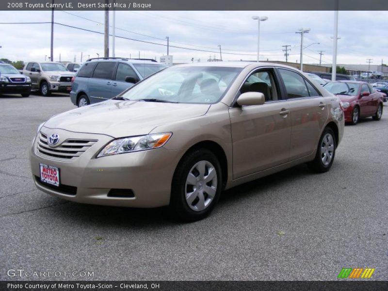 Desert Sand Mica / Bisque 2008 Toyota Camry LE