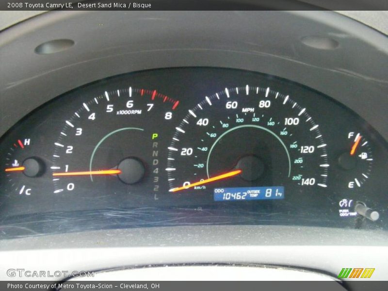 Desert Sand Mica / Bisque 2008 Toyota Camry LE