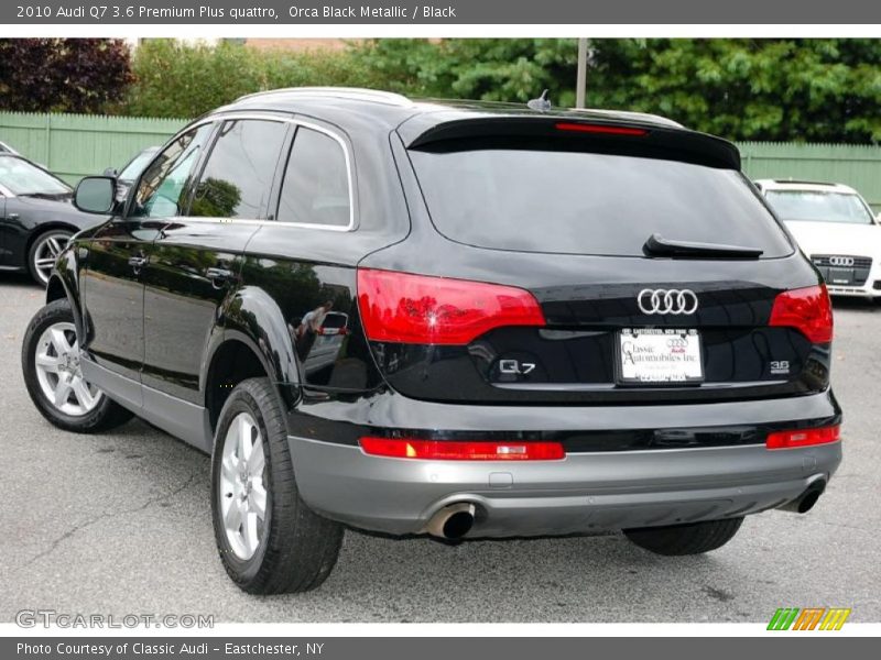 Orca Black Metallic / Black 2010 Audi Q7 3.6 Premium Plus quattro