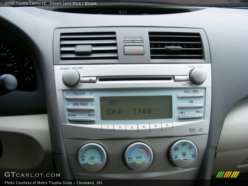 Desert Sand Mica / Bisque 2008 Toyota Camry LE