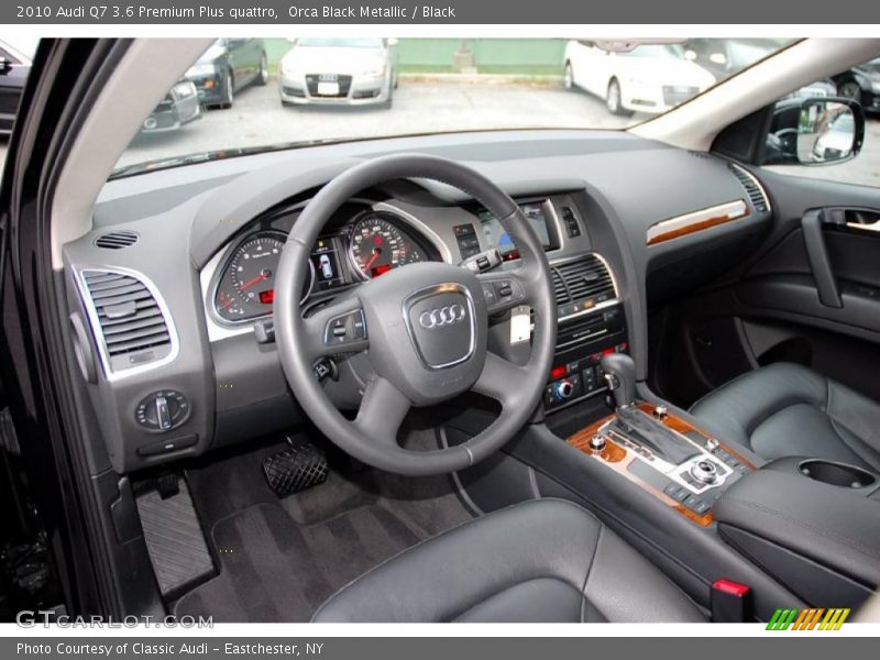 Orca Black Metallic / Black 2010 Audi Q7 3.6 Premium Plus quattro