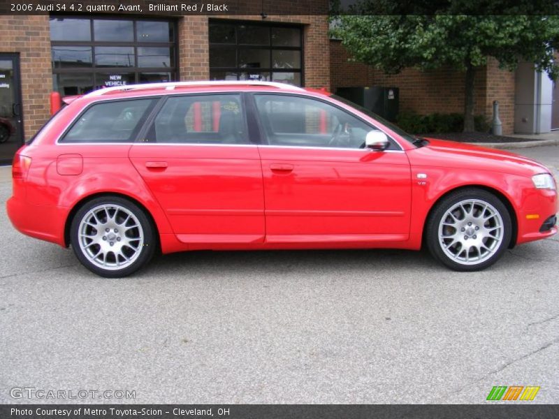 Brilliant Red / Black 2006 Audi S4 4.2 quattro Avant