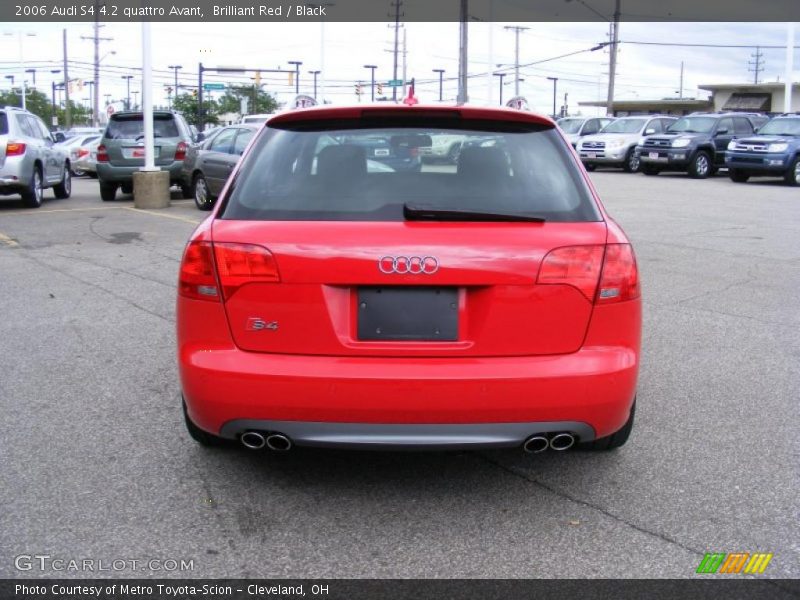 Brilliant Red / Black 2006 Audi S4 4.2 quattro Avant