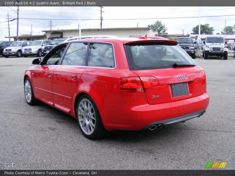 Brilliant Red / Black 2006 Audi S4 4.2 quattro Avant