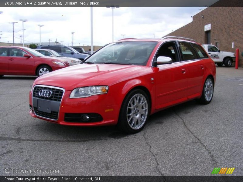 Brilliant Red / Black 2006 Audi S4 4.2 quattro Avant