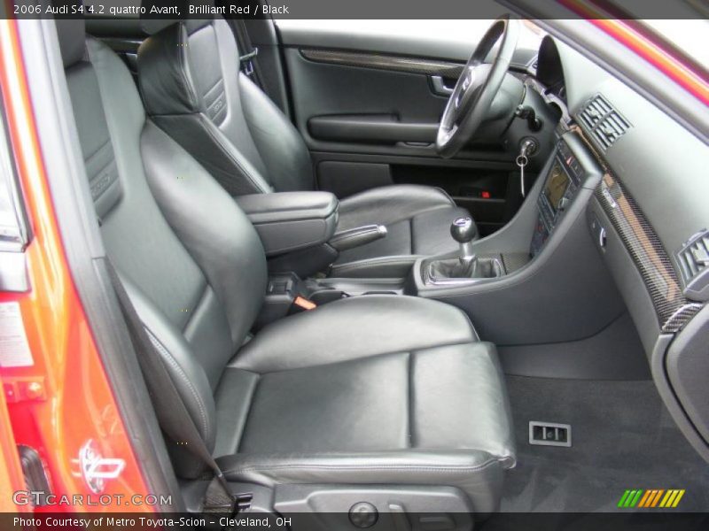 Brilliant Red / Black 2006 Audi S4 4.2 quattro Avant