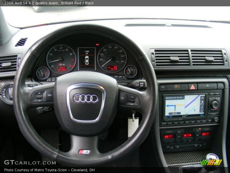 Brilliant Red / Black 2006 Audi S4 4.2 quattro Avant