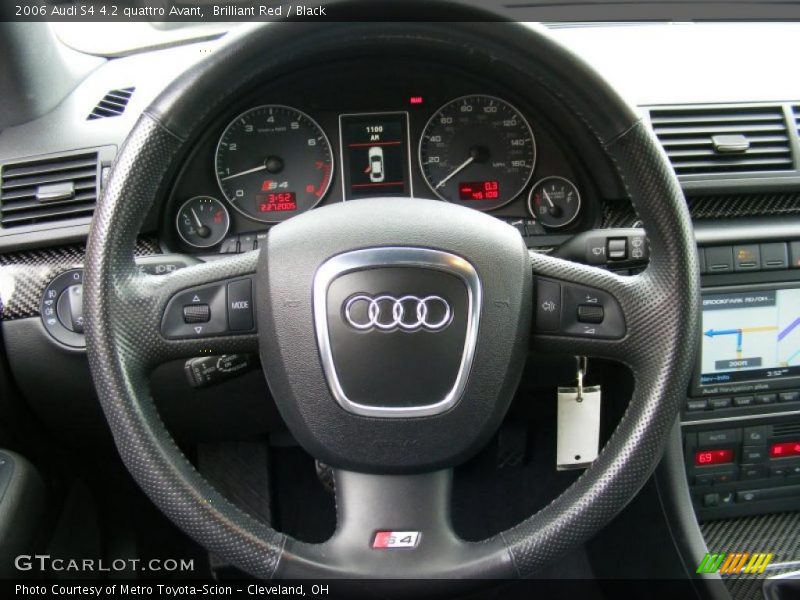 Brilliant Red / Black 2006 Audi S4 4.2 quattro Avant