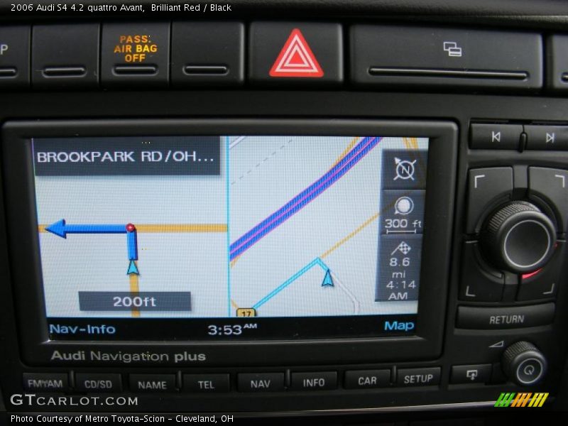 Brilliant Red / Black 2006 Audi S4 4.2 quattro Avant